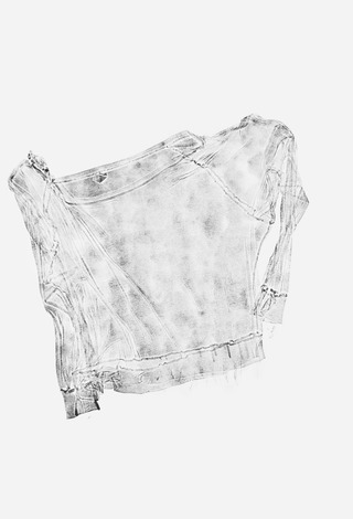 LOST IN LA, 2013, indian ink on paper, 111x77 cm