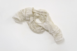 LAST BREATH I,  2012, wax, shirt