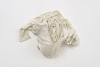 LAST BREATH II, 2012, wax, shirt